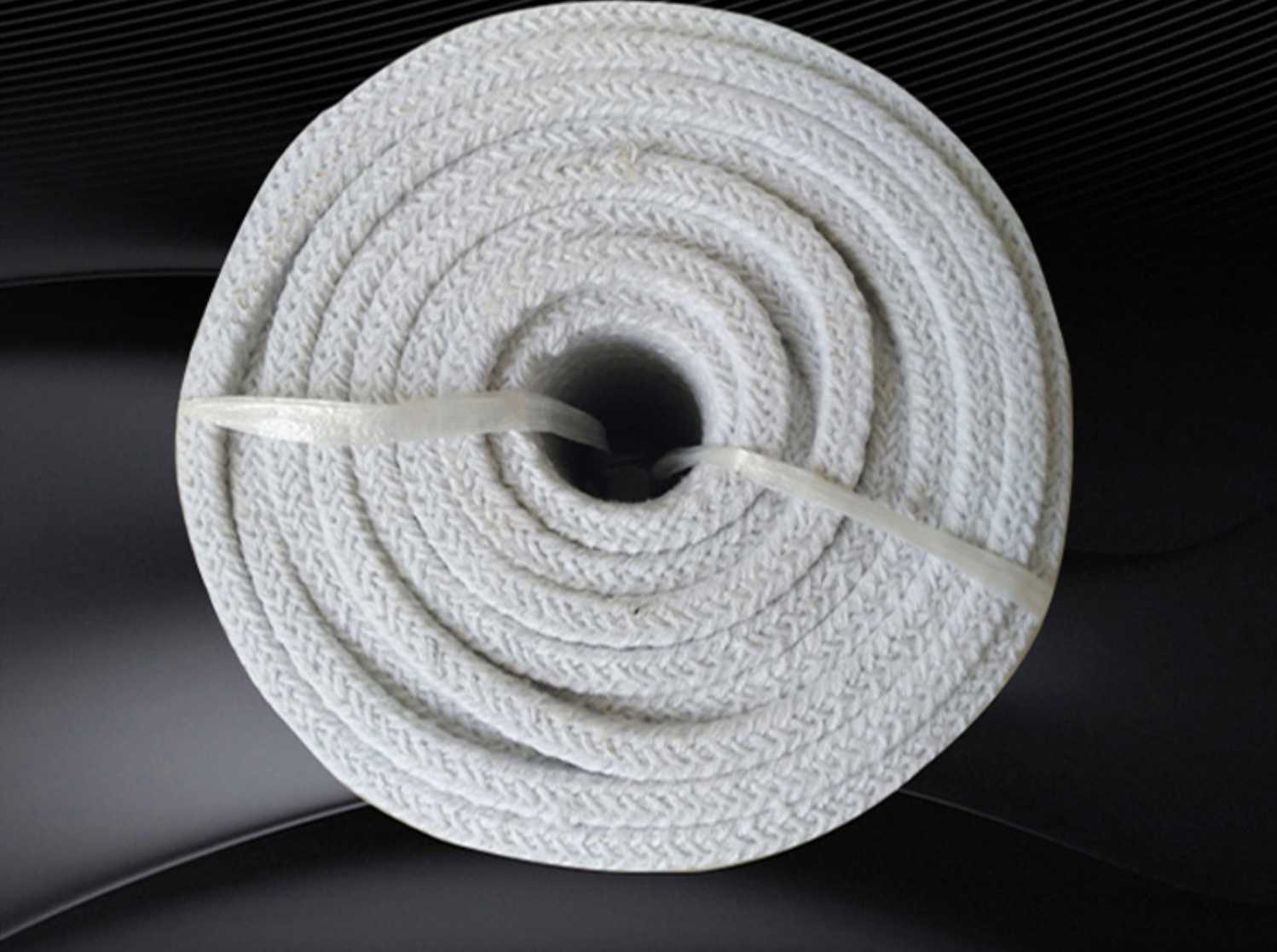 Ceramic fiber cord